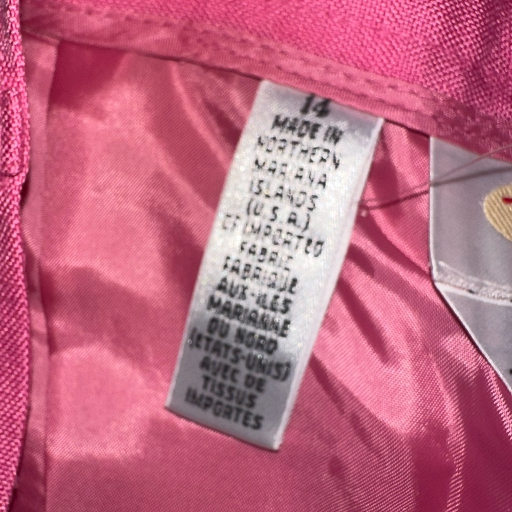 Talbots High Waist Pink Italian Linen Blend Lined Pleated Trouser Pants Size 14 - Picture 10 of 10